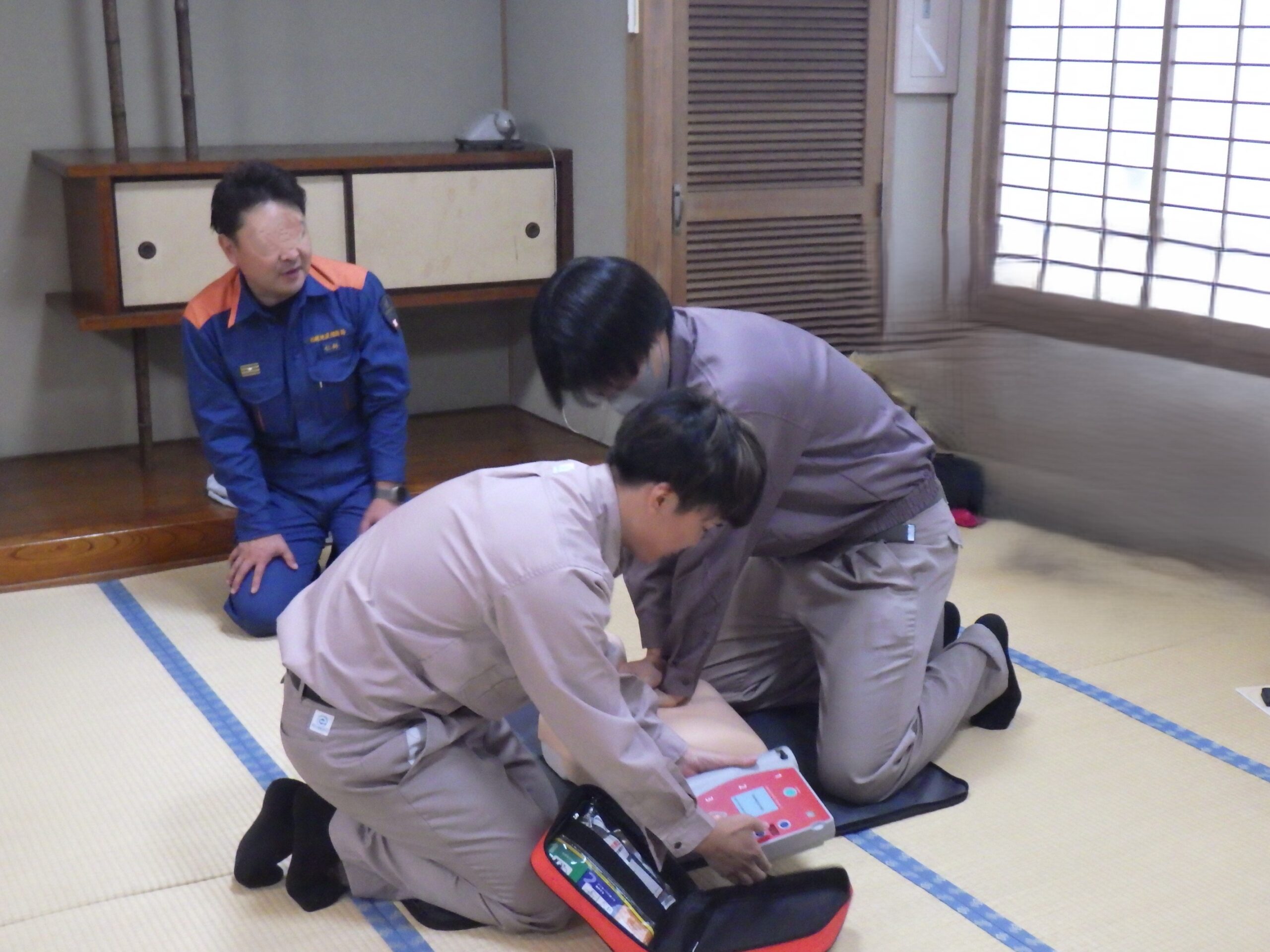 【安全衛生協力会】緊急時対応・熱中症対策講習を開催しました