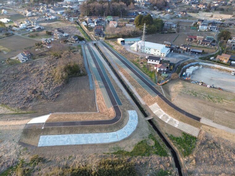 Ｒ６都幾川左岸下唐子地区築堤工事