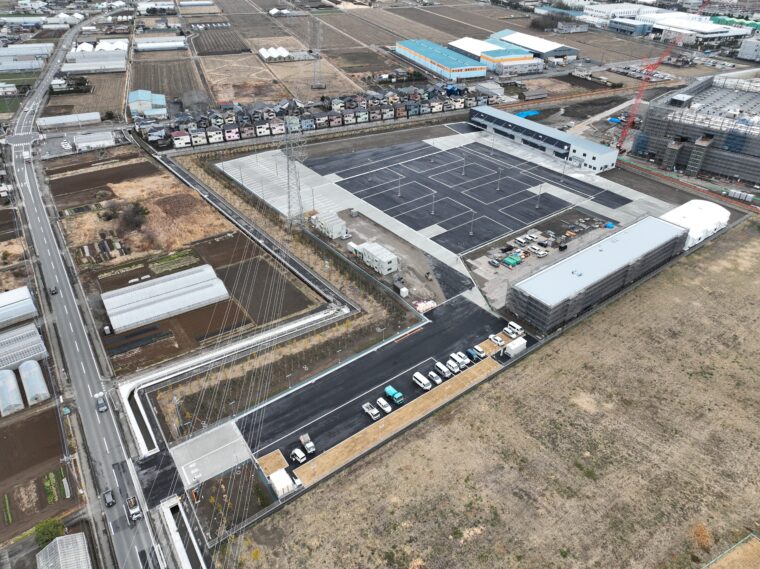 （仮称）株式会社仙台銘板　鴻巣箕田地区産業団地　外構工事