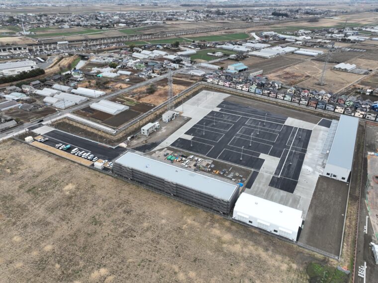 （仮称）株式会社仙台銘板　鴻巣箕田地区産業団地　外構工事