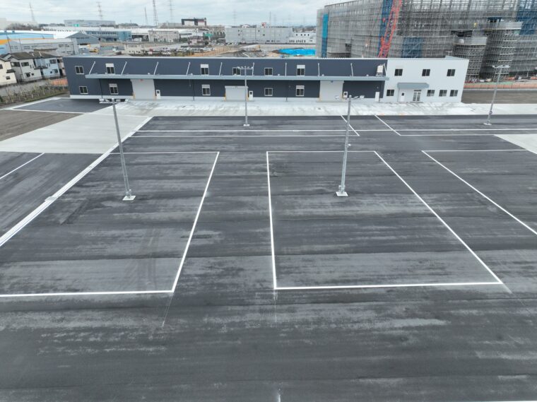 （仮称）株式会社仙台銘板　鴻巣箕田地区産業団地　外構工事