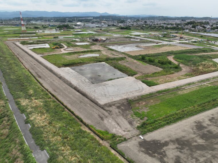 総土除）河川改修（補助）工事（九十九川調節池築堤工その３）