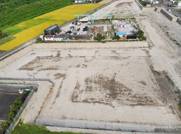 総選除)7吉見ー17号 調整池地盤改良その1工事